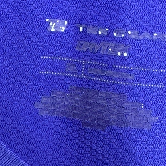 Tek Gear Blue Sleeveless Tank Top - Picture 3 of 4